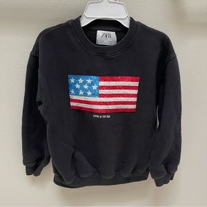 Zara Pullover Crewneck Sweatshirt